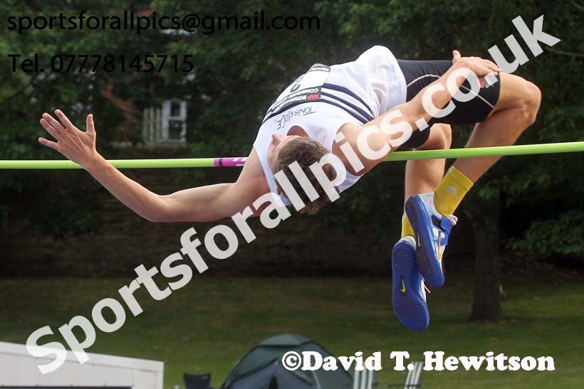 Mens decathlon, EAP International Combined Events, Hexham, Northumberland. Photo: David T. Hewitson/Sports for All Pics